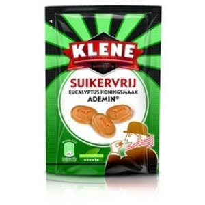 Klene suikervrij 12x110gr eucalyptus honing ademin