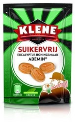 Klene suikervrij 12x110gr eucalyptus honing ademin