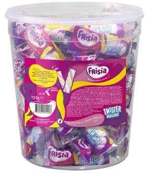 Frisia twister mallows kabel spekjes verpakt 60x7gr (klein)