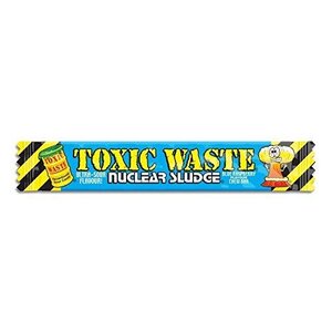 Toxic Waste 50x20gr kauwstrip blue raspberry