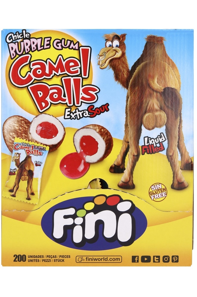 Fini kauwgom x200 camel balls*