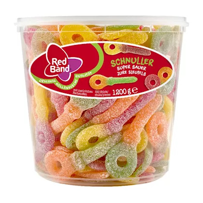 Redband silo x100 vegan zure sleutels (foppies) 1,2kg