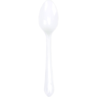 Disposable herbruikbaar lepel wit ps 170mm x50