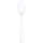 Disposable herbruikbaar lepel wit ps 170mm x50