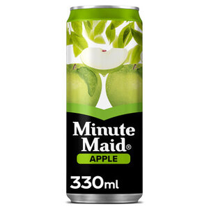 Minute maid blik 24x33cl sleek appelsap