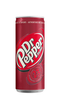 Dr. Pepper blik 24x33cl sleek