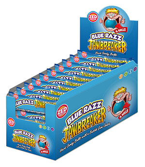 Jawbreakers 40x33gr 4-pack blue razz