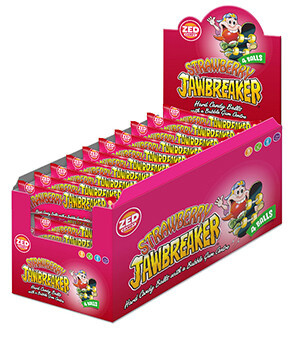 Jawbreakers 40x33gr 4-pack strawberry