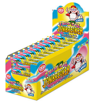 Jawbreakers 40x33gr 4-pack tropical