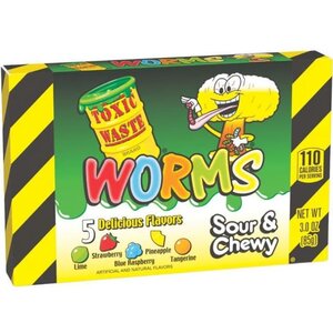 Toxic Waste box 12x85gr worms
