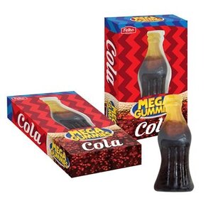 Mega gummies 4x600gr cola fles