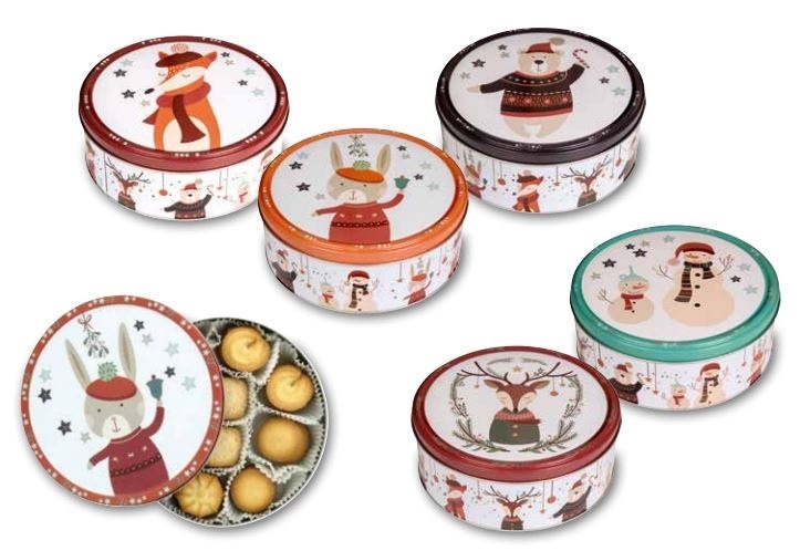 Koektrommel gevuld 150gr winter edition