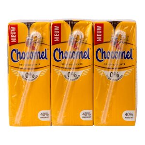 Chocomel pakje 30x20cl 0% suiker toegevoegd