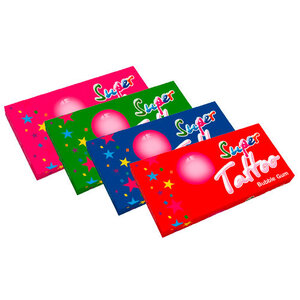 Carnaval (092) kauwgom met tattoo 200x2,2gr (tht: 20/9/26)