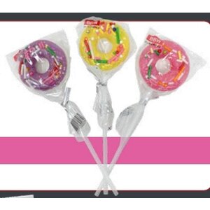 Carnaval (087) donut lollipop 24x15gr