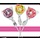 Carnaval (083) donut lollipop 24x15gr - tht actie 21-9-25