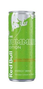 Red Bull 12x25cl edition suikervrij green curuba (groen)