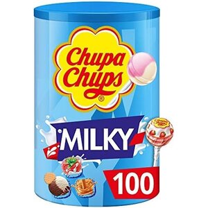 Chupa chups silo 100x12gr milky