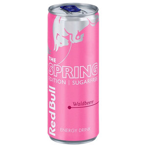 Red Bull 24x25cl edition spring waldbeere (roze)