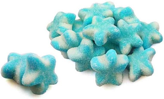 Dulceplus schepsnoep 1kg halal gesuikerd ster blauw