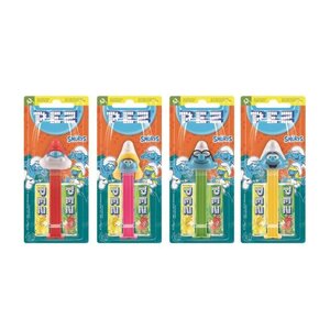 Pez blister x12 smurfen