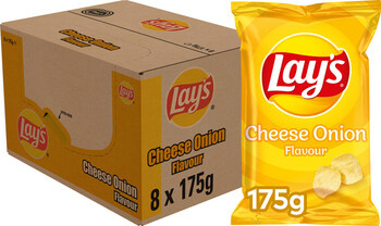 Lays chips 175gr cheese onion