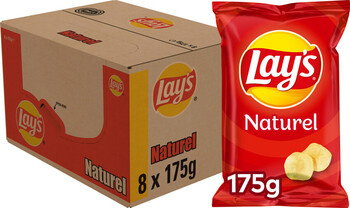 Lays chips 175gr naturel