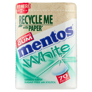 Mentos box 4x105gr white greenmint 70st