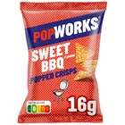 PopWorks 16gr sweet bbq - actie
