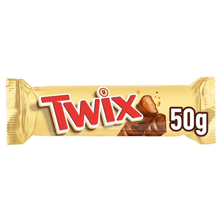 Twix single 25x50gr