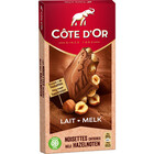 Cote d'or 3x180gr melk hele hazelnoten (bruin) THT: 16-08-26