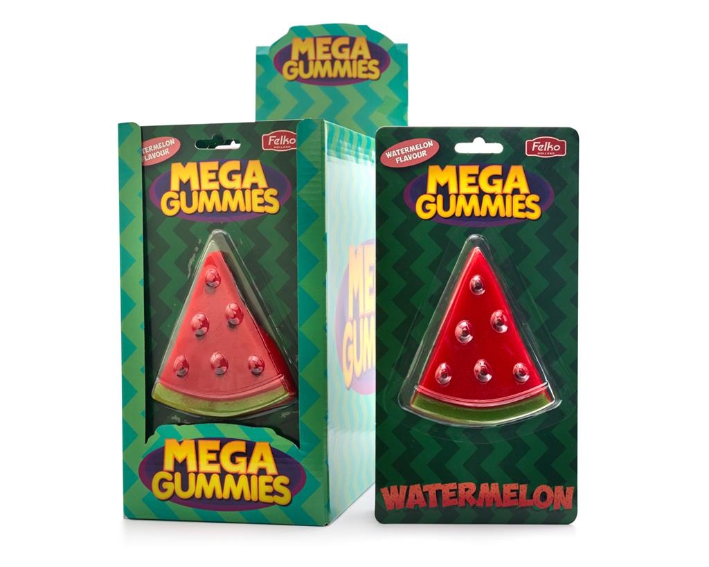 Mega gummies 12x120gr watermelon