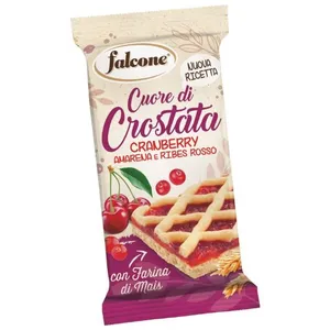 Falcone Crostata 44x60gr cranberry