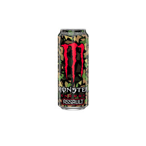 Monster blik 12x50cl assault - niet leverbaar