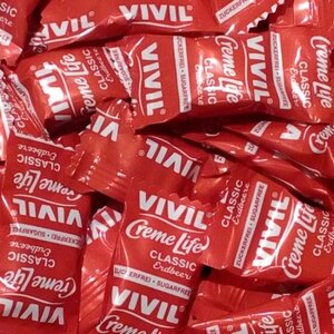 Vivil schepsnoep 1kg suikervrij strawberry