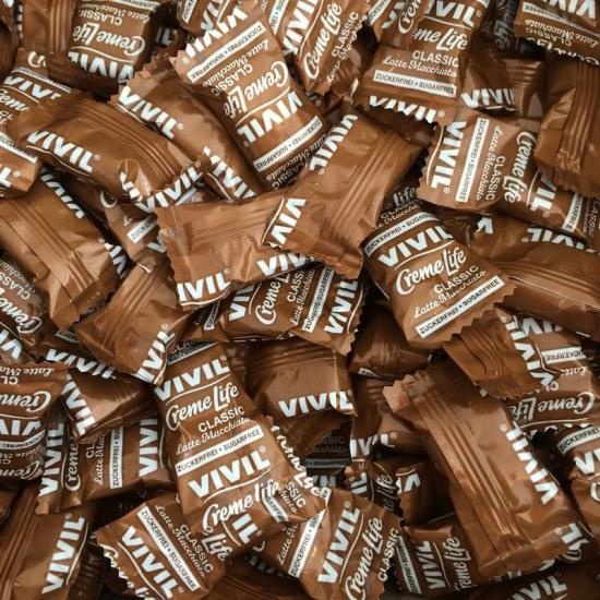 Vivil schepsnoep 1kg suikervrij Latte Macchiato