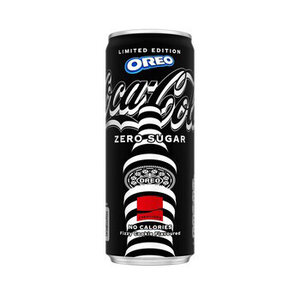 Coca cola blik 24x25cl zero oreo