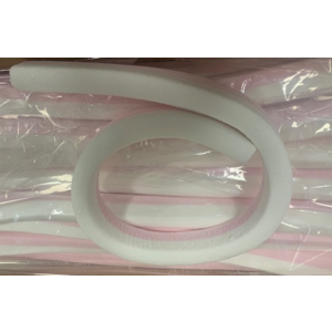 Ancienne 40x100gr lange spek (57cm) roze wit*