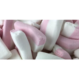 Ancienne Belgische spek (5,5cm) 2kg wit roze
