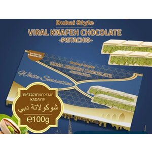 Dubai crunchy pistache chocobar melk 25x55gr