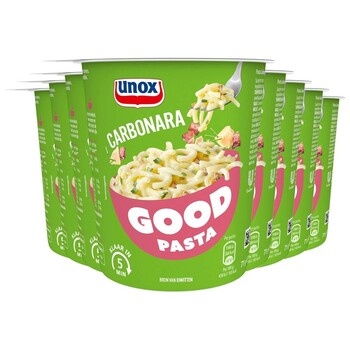 Unox good noodles 8x71gr pasta carbonara