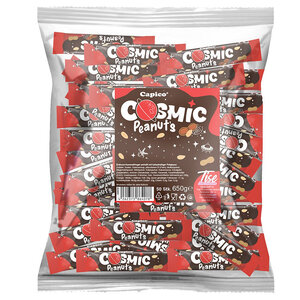 Carnaval (072) chocolade cosmic mini 50x13gr peanuts