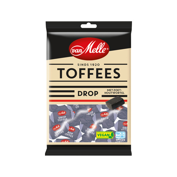 Van Melle toffees drop 12x225gr (2,7kg)