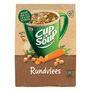 Cup a Soup vending soep 4x40 rundvlees THT:09-2026!!