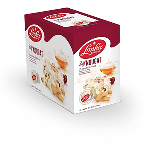 Lonka nougat box 214x12gr pinda