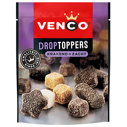 Venco droptoppers 10x215gr krakend zacht