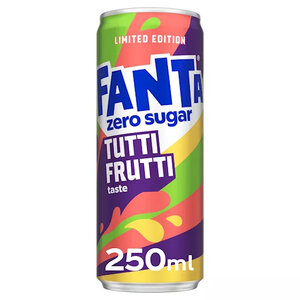 Fanta blik 12x25cl zero tutti frutti