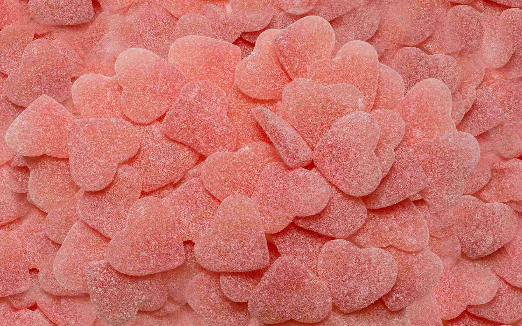 Kindly's schepsnoep 1kg gom grote harten zuur