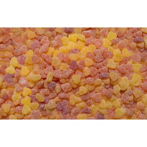 Kindly's schepsnoep 1kg gom mini hartjes zuur (tht: 17-7-26)