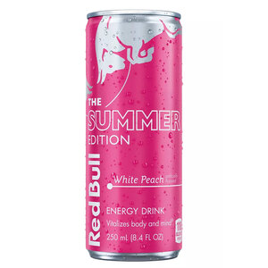 Red Bull 24x25cl edition summer white peach
